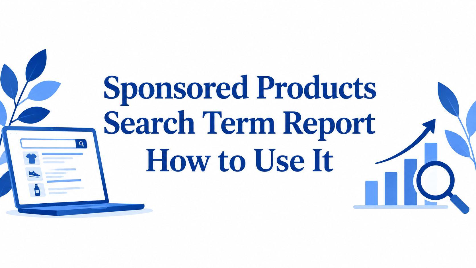Sponsored Products Search Term Report How to Use It