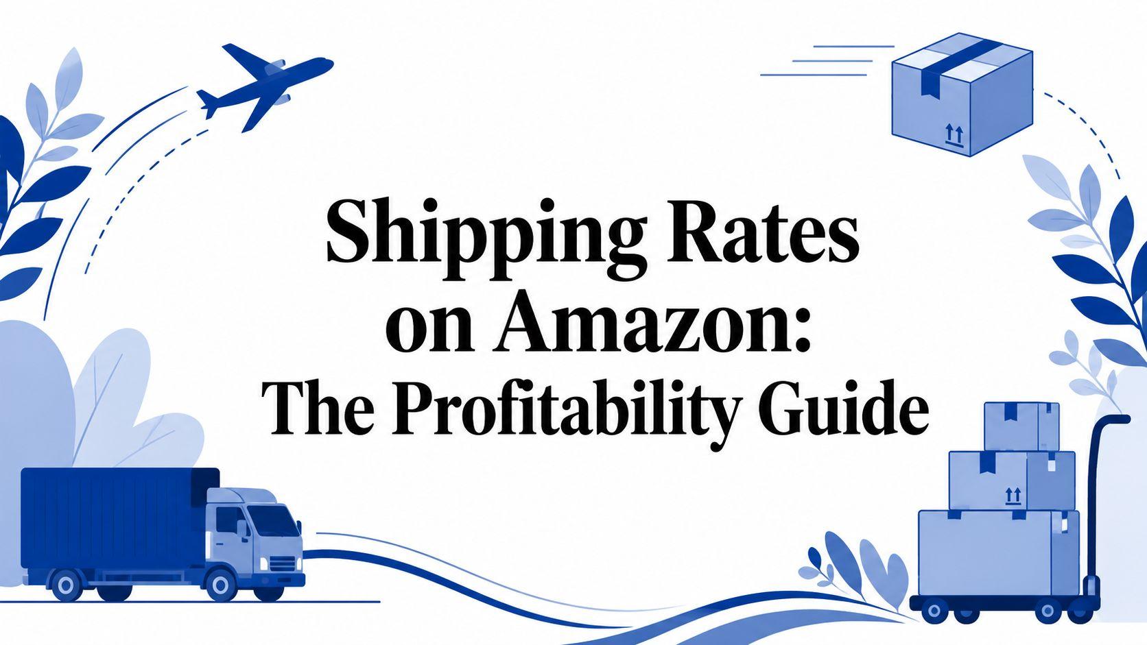 Shipping Rates on Amazon: The Profitability Guide