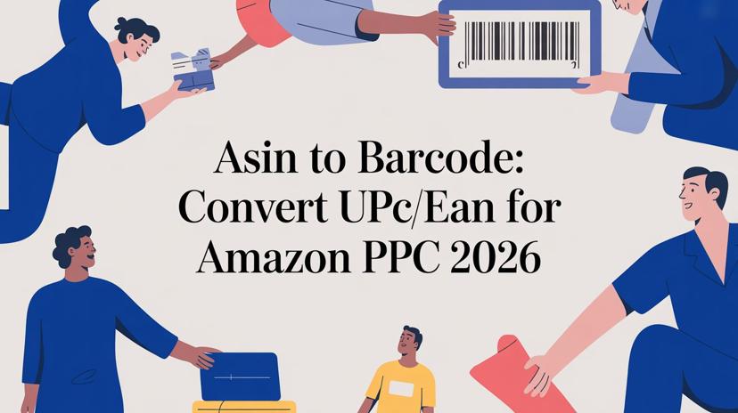 ASIN to Barcode: Convert UPC/EAN for Amazon PPC 2026