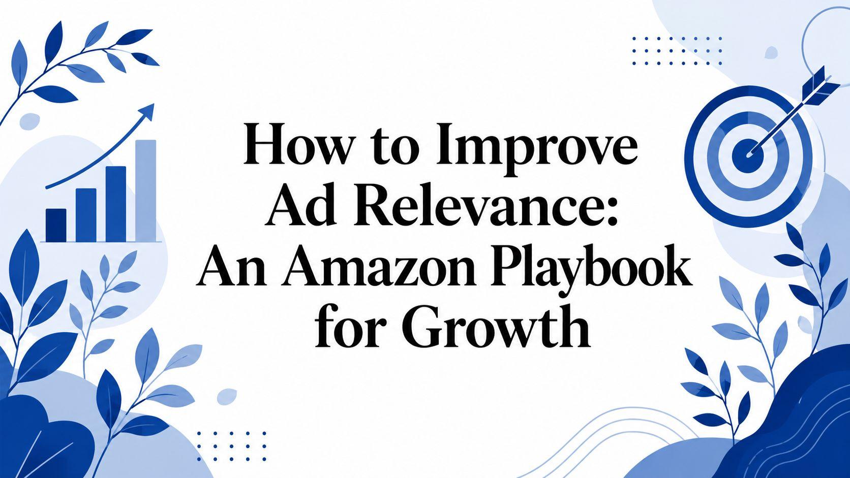 How to Improve Ad Relevance: An Amazon Playbook for Growth