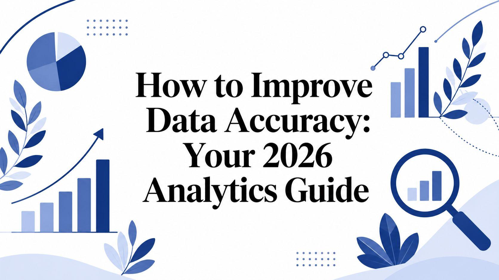 How to Improve Data Accuracy: Your 2026 Analytics Guide