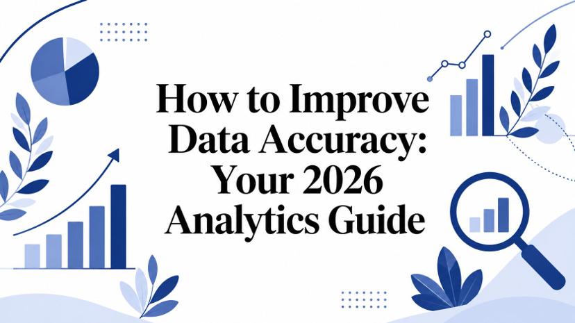 How to Improve Data Accuracy: Your 2026 Analytics Guide