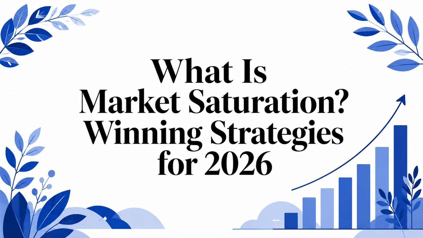 What Is Market Saturation? Winning Strategies for 2026