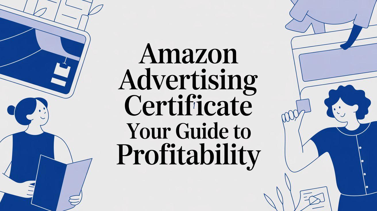 Amazon Advertising Certificate: Your Guide to Driving Profit, Not Just Clicks