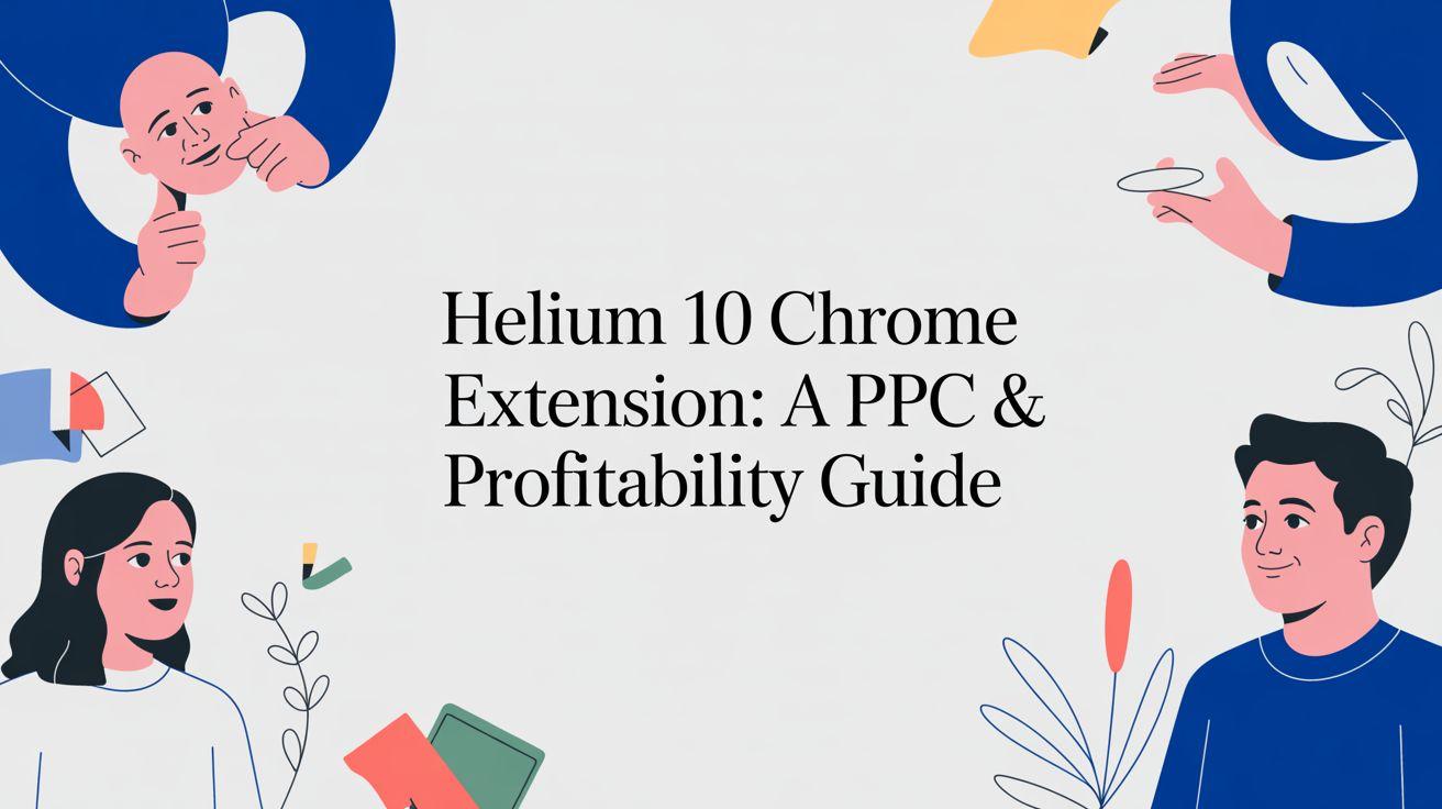 Helium 10 Chrome Extension: A PPC & Profitability Guide