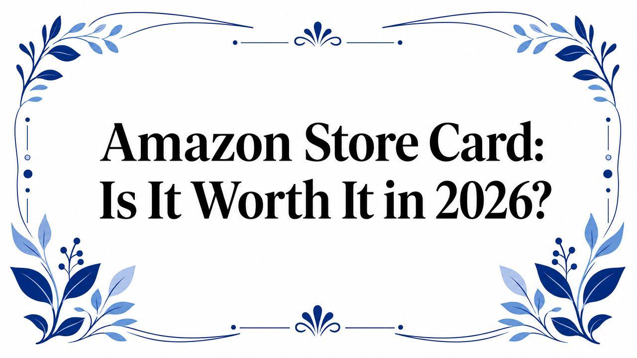 Amazon Store Card: Is It Worth It in 2026?