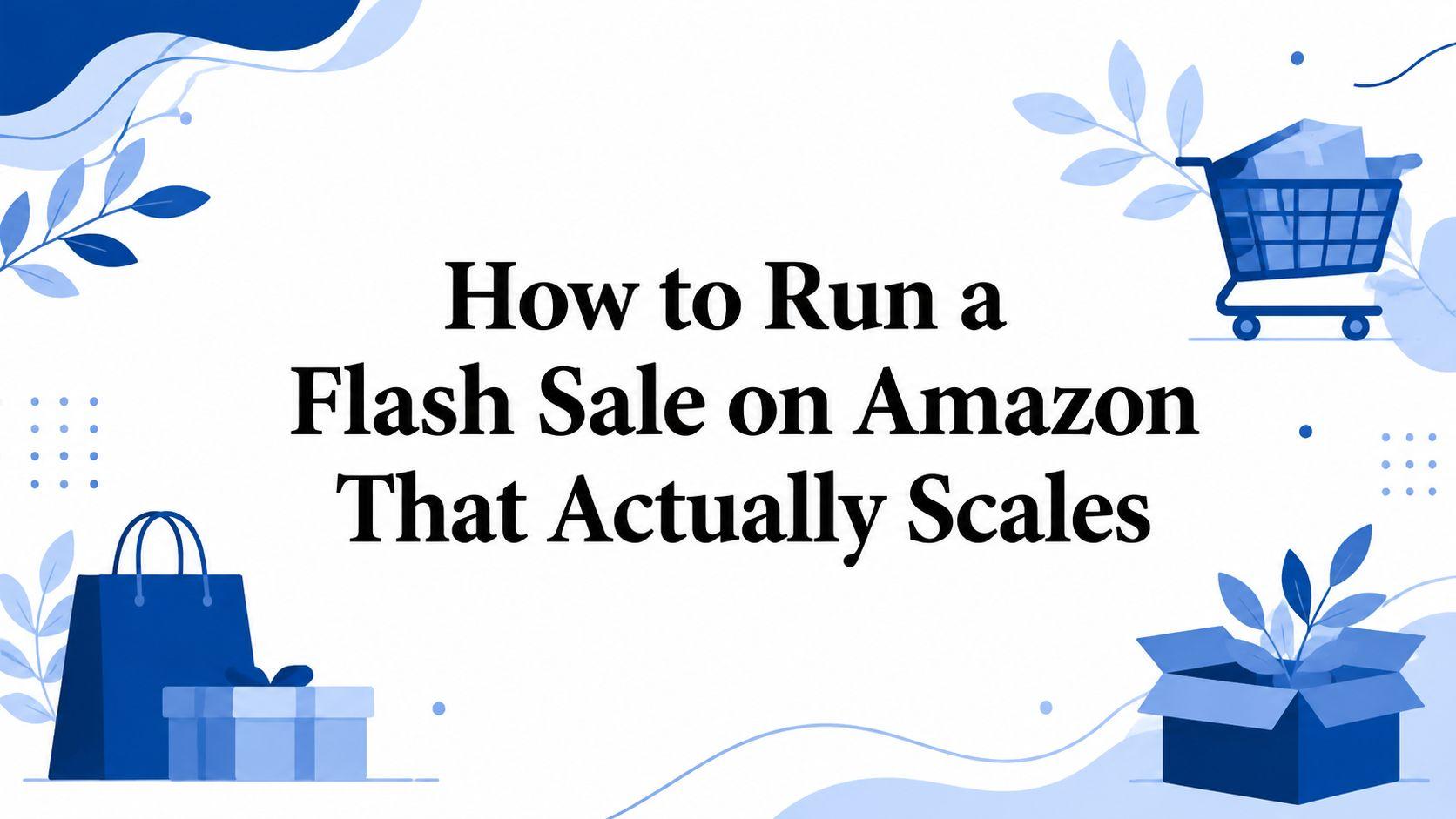 How to Run a Flash Sale on Amazon That Actually Scales