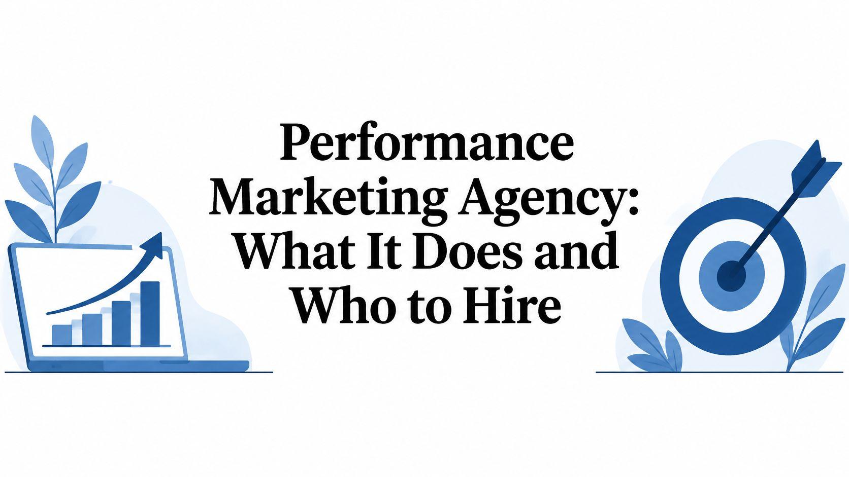 Performance Marketing Agency: What It Does and Who to Hire
