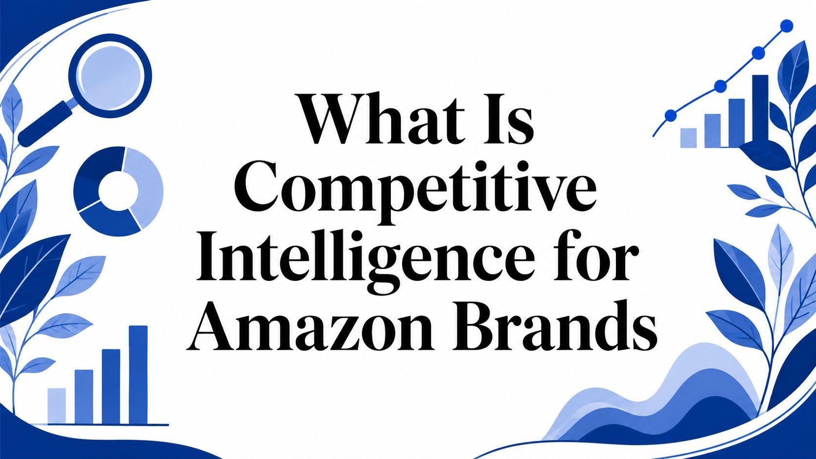What Is Competitive Intelligence for Amazon Brands
