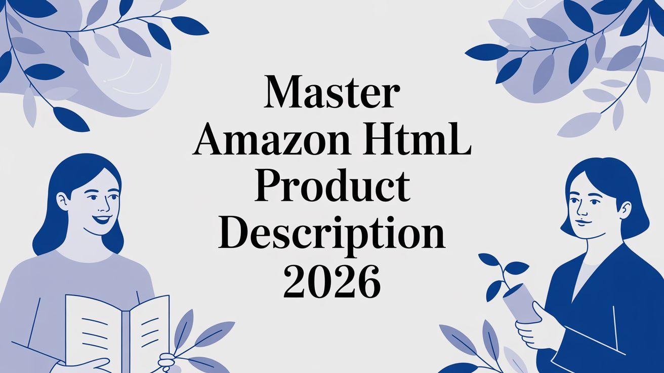 Master Amazon HTML Product Description 2026