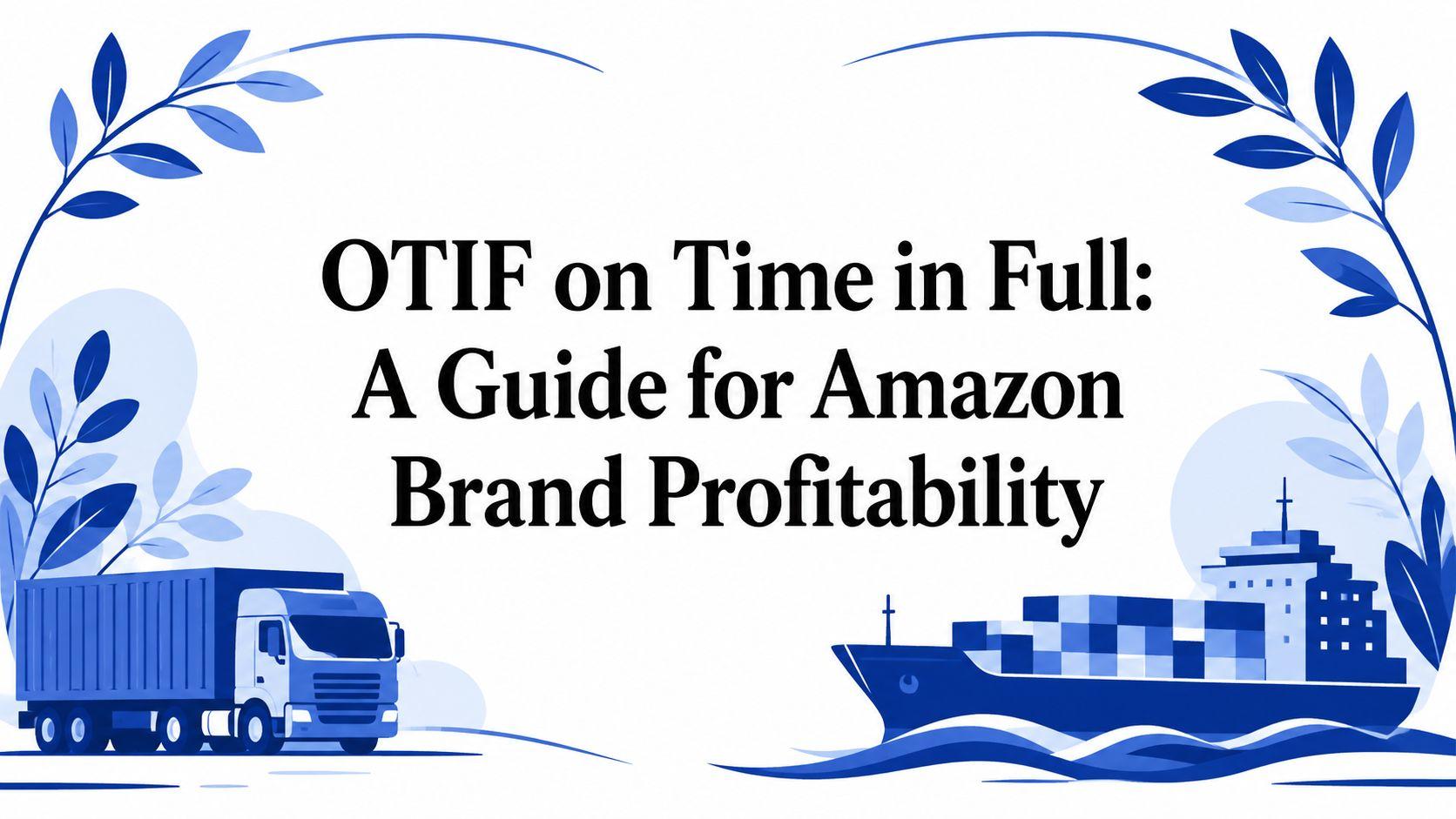 OTIF on Time in Full: A Guide for Amazon Brand Profitability
