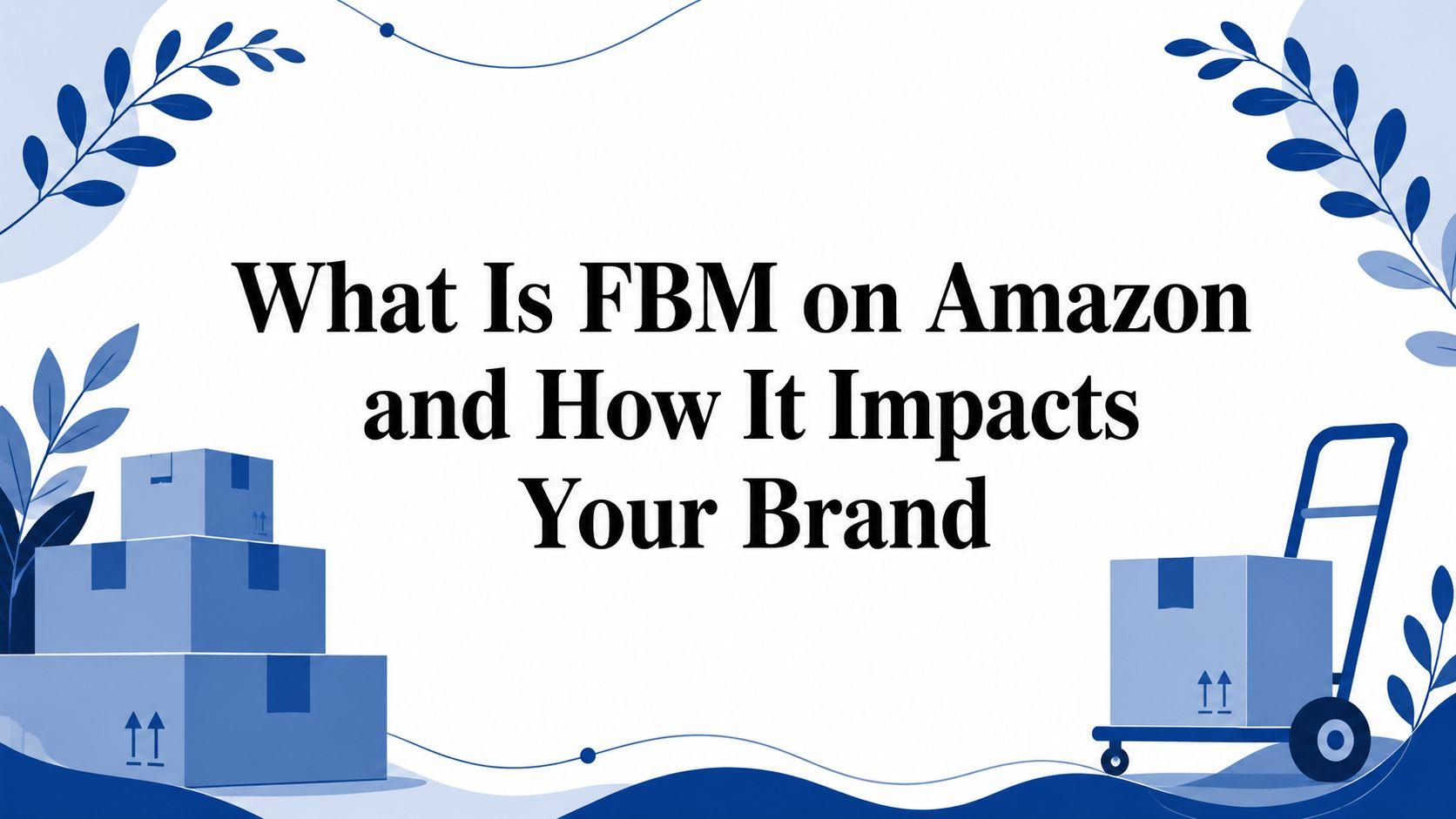 What Is FBM on Amazon and How It Impacts Your Brand