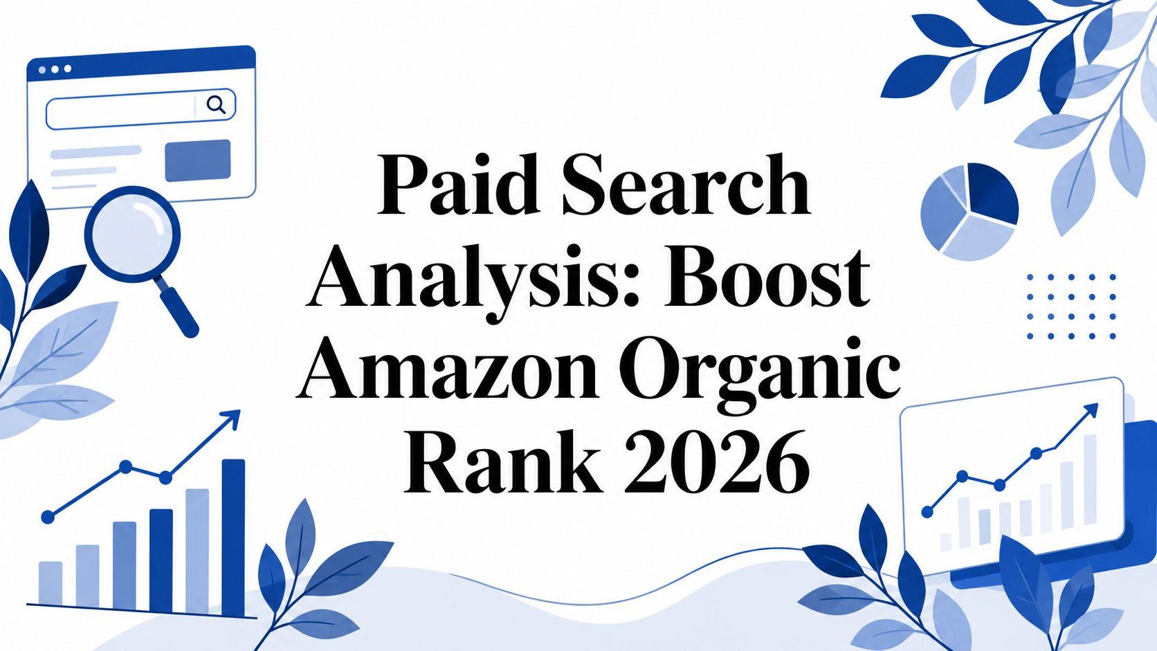 Paid Search Analysis: Boost Amazon Organic Rank 2026