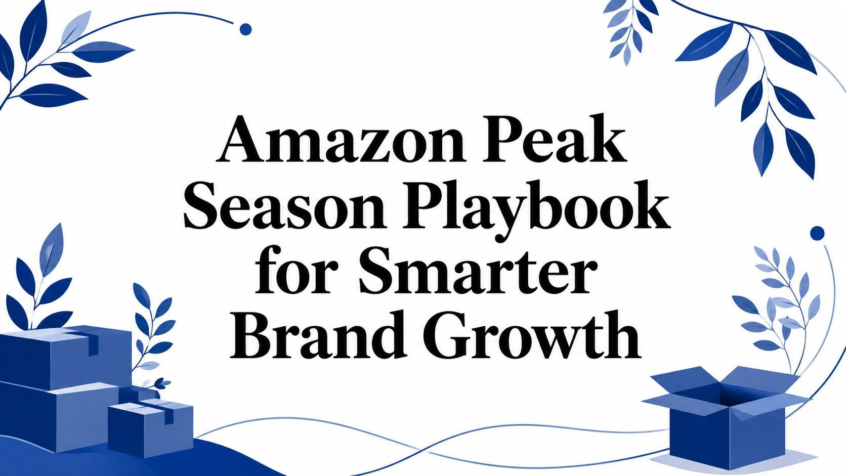 Amazon Peak Season Playbook for Smarter Brand Growth
