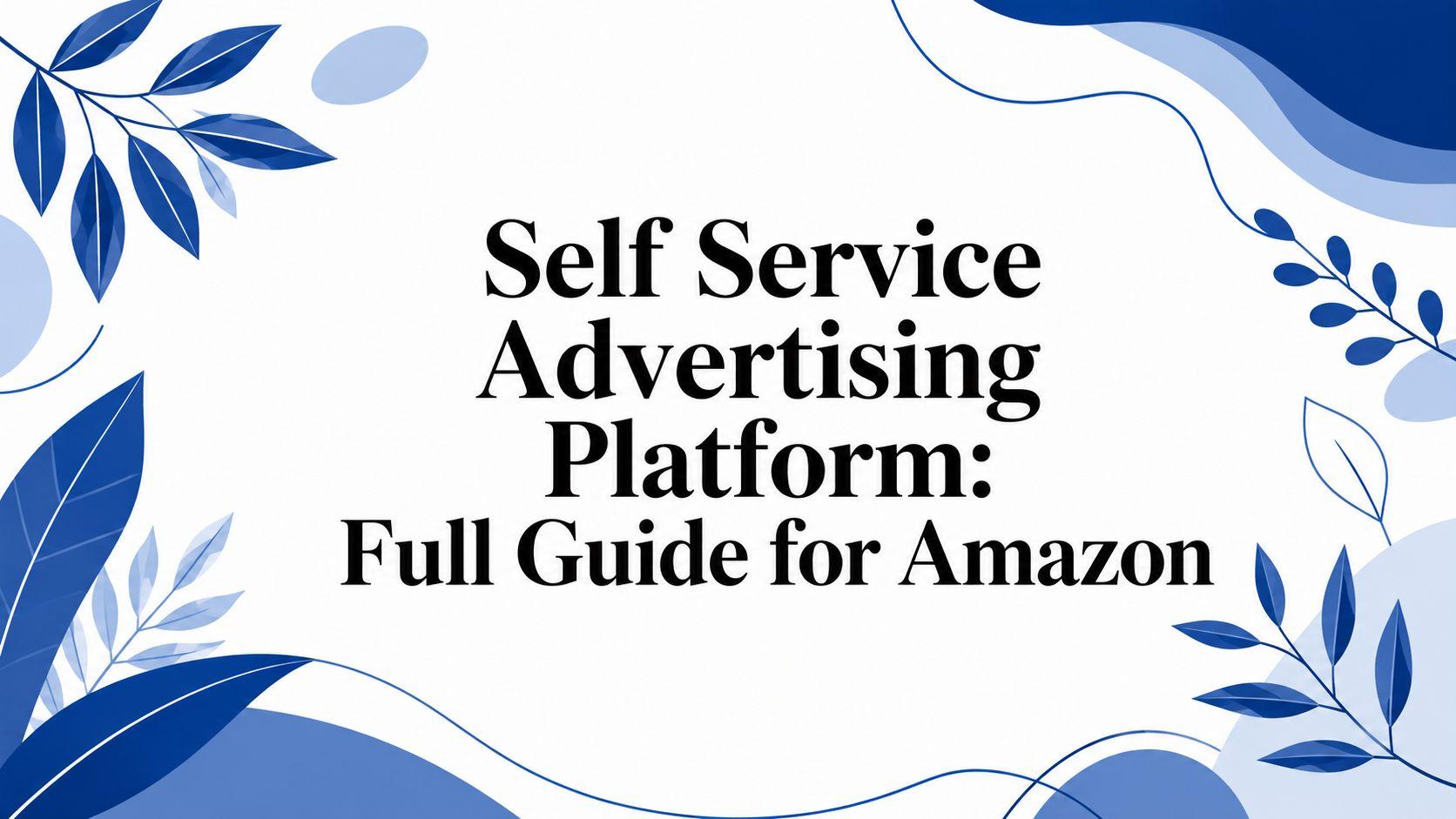 Self Service Advertising Platform: Full Guide for Amazon