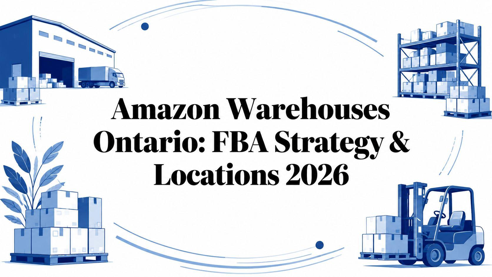 Amazon Warehouses Ontario: FBA Strategy & Locations 2026