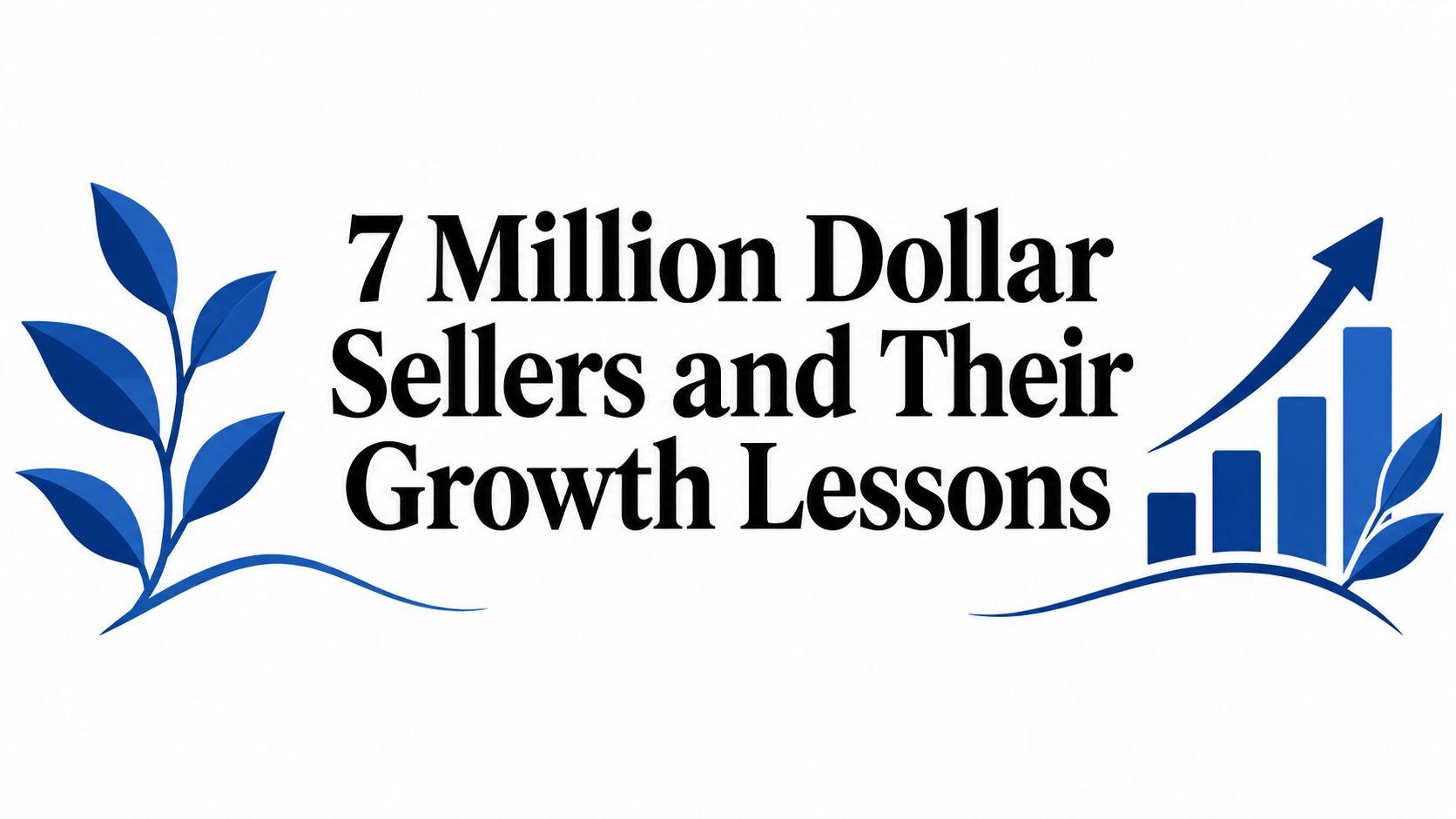 7 Million Dollar Sellers and Their Growth Lessons